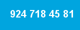 924 718 45 81
